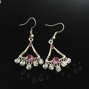 Hand Designed Silver Earrings